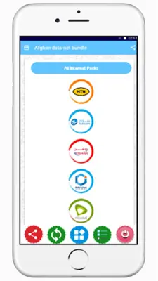 Afghan data-net bundle android App screenshot 1
